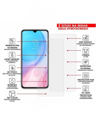 PANCERNE SZKŁO HYBRYDOWE XIAOMI MI 9...