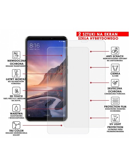 PANCERNE SZKŁO HYBRYDOWE XIAOMI MI MAX 3