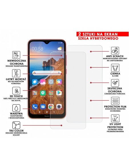 PANCERNE SZKŁO HYBRYDOWE XIAOMI REDMI 8A