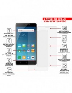 Caseroom.pl - PANCERNE SZKŁO HYBRYDOWE XIAOMI REDMI NOTE 4 2