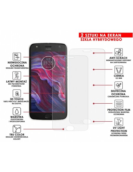 PANCERNE SZKŁO HYBRYDOWE MOTOROLA MOTO X4