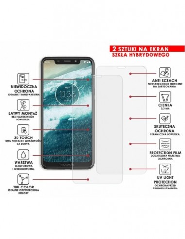 PANCERNE SZKŁO HYBRYDOWE MOTOROLA ONE...
