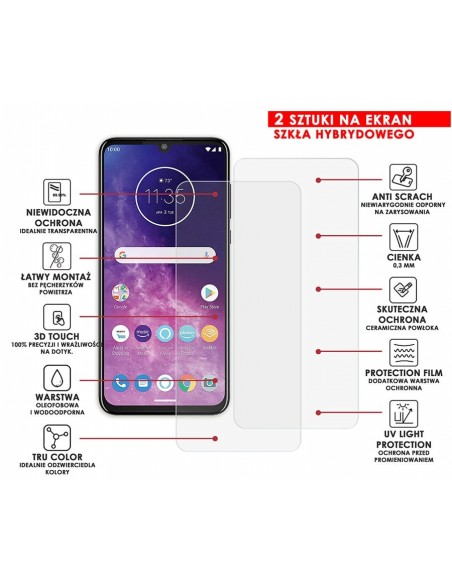 PANCERNE SZKŁO HYBRYDOWE MOTOROLA ONE ZOOM