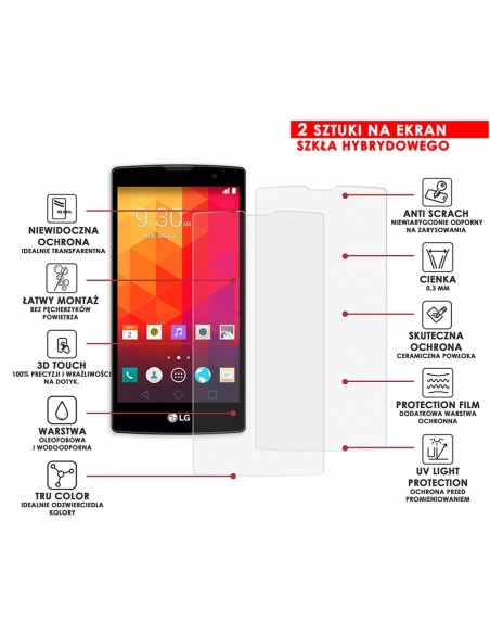 PANCERNE SZKŁO HYBRYDOWE LG G4C MAGNA