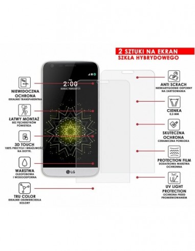 PANCERNE SZKŁO HYBRYDOWE LG G5 H850