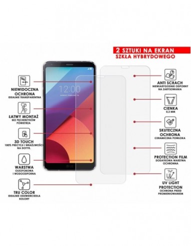 PANCERNE SZKŁO HYBRYDOWE LG G6