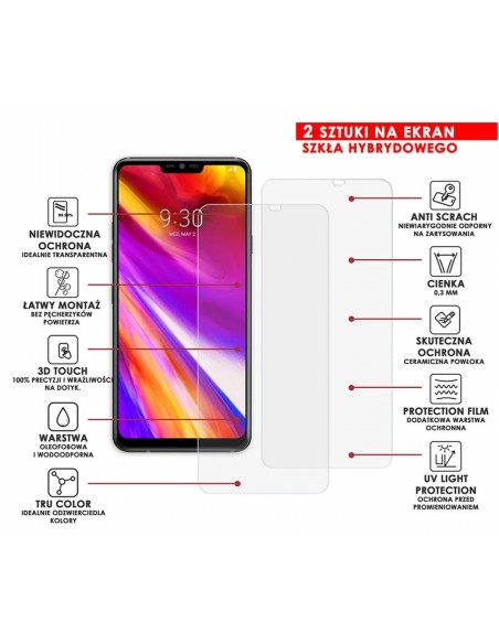PANCERNE SZKŁO HYBRYDOWE LG G7 THINQ
