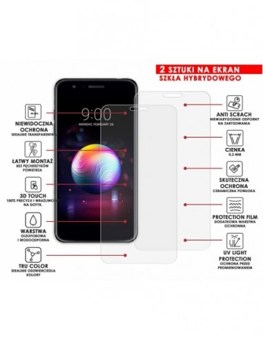 PANCERNE SZKŁO HYBRYDOWE LG K11 PANCERNE SZKŁO HYBRYDOWE LG K11