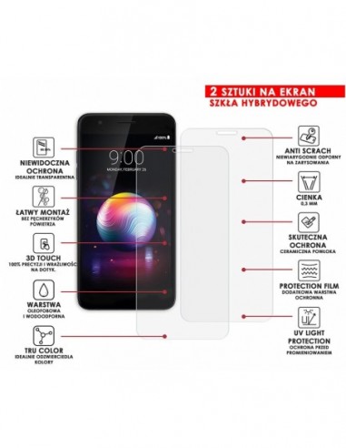 PANCERNE SZKŁO HYBRYDOWE LG K30