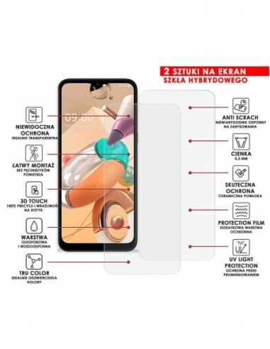 PANCERNE SZKŁO HYBRYDOWE LG K41S