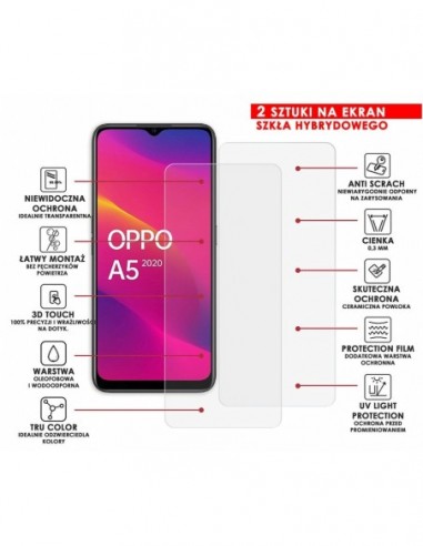 PANCERNE SZKŁO HYBRYDOWE OPPO A5 2020