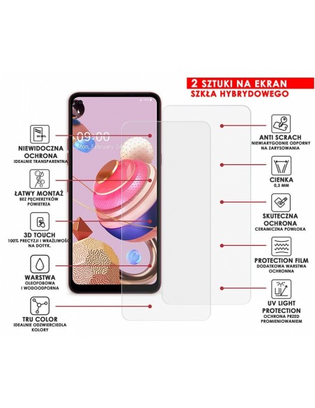 PANCERNE SZKŁO HYBRYDOWE LG K51S