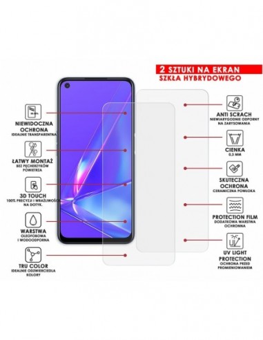 PANCERNE SZKŁO HYBRYDOWE OPPO A52