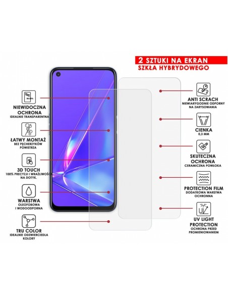 PANCERNE SZKŁO HYBRYDOWE OPPO A52