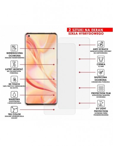 PANCERNE SZKŁO HYBRYDOWE OPPO FIND X2...