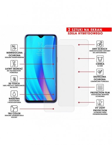 PANCERNE SZKŁO HYBRYDOWE OPPO REALME...
