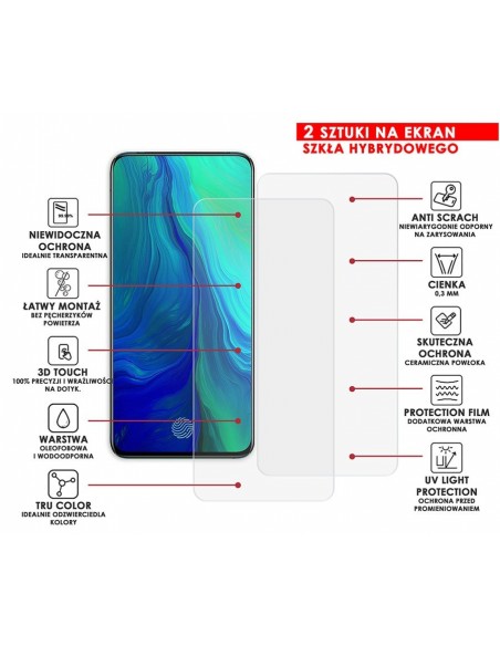 PANCERNE SZKŁO HYBRYDOWE OPPO RENO