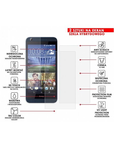 PANCERNE SZKŁO HYBRYDOWE HTC DESIRE 626