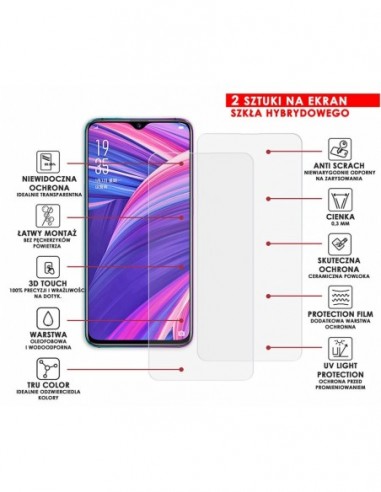 PANCERNE SZKŁO HYBRYDOWE OPPO RX17 PRO