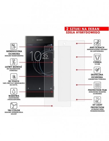 PANCERNE SZKŁO HYBRYDOWE SONY XPERIA XA1