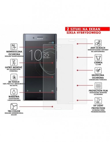 PANCERNE SZKŁO HYBRYDOWE SONY XPERIA...