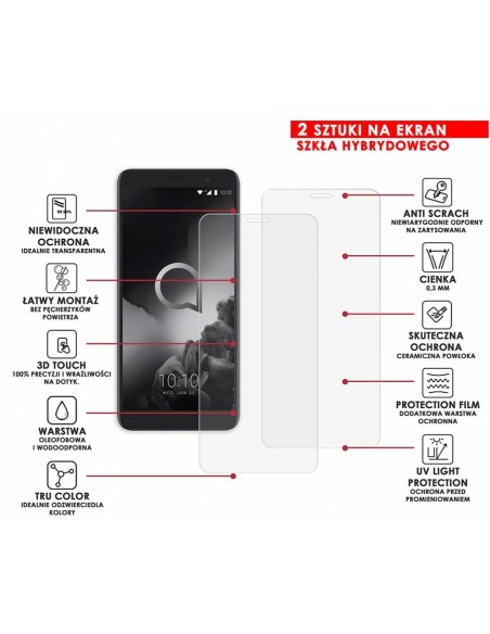 PANCERNE SZKŁO HYBRYDOWE ALCATEL 1C 2019