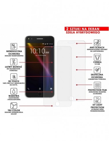 PANCERNE SZKŁO HYBRYDOWE ALCATEL X1