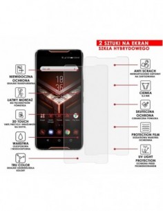 Caseroom.pl - PANCERNE SZKŁO HYBRYDOWE ASUS ROG PHONE ZS600KL 2