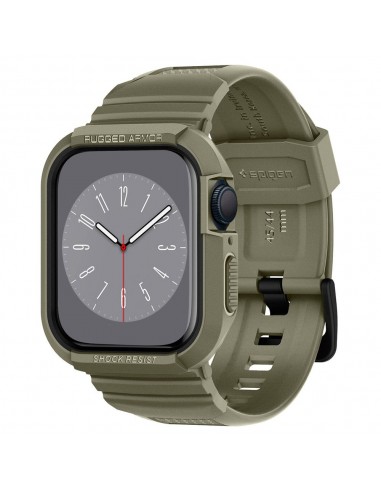SPIGEN RUGGED ARMOR ”PRO” APPLE WATCH 4 / 5 / 6 / 7 / 8 / SE (44 / 45 MM) VINTAGE KHAKI