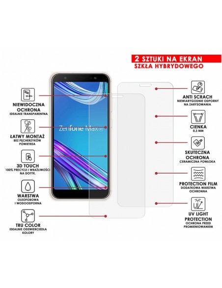 PANCERNE SZKŁO HYBRYDOWE ASUS ZENFONE M1 ZB555KL