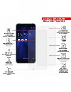 Caseroom.pl - PANCERNE SZKŁO HYBRYDOWE ASUS ZENFONE 3 ZE520KL 2