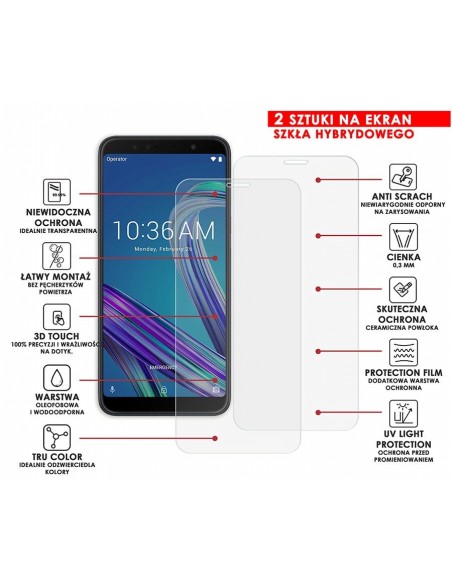 PANCERNE SZKŁO HYBRYDOWE ASUS ZENFONE MAX PRO M1