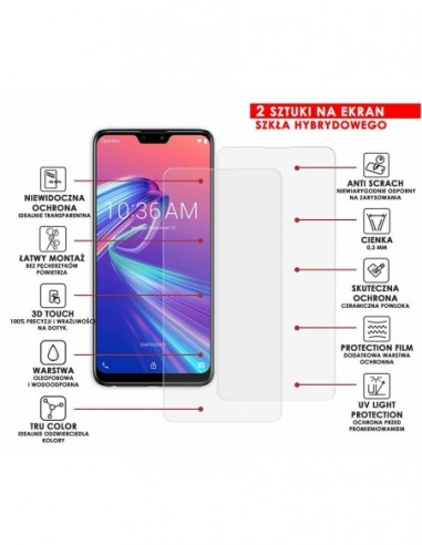 PANCERNE SZKŁO HYBRYDOWE ASUS ZENFONE...