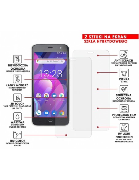 PANCERNE SZKŁO HYBRYDOWE MYPHONE FUN 7 LTE
