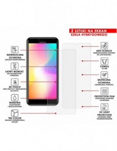 Caseroom.pl - PANCERNE SZKŁO HYBRYDOWE MYPHONE PRIME 4 LITE 2
