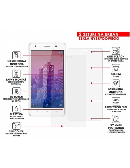 PANCERNE SZKŁO HYBRYDOWE KRUGER&MATZ FLOW 5