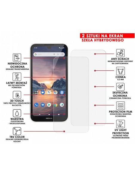 PANCERNE SZKŁO HYBRYDOWE NOKIA 1.3