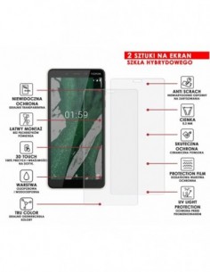 Caseroom.pl - PANCERNE SZKŁO HYBRYDOWE NOKIA 1 PLUS 2