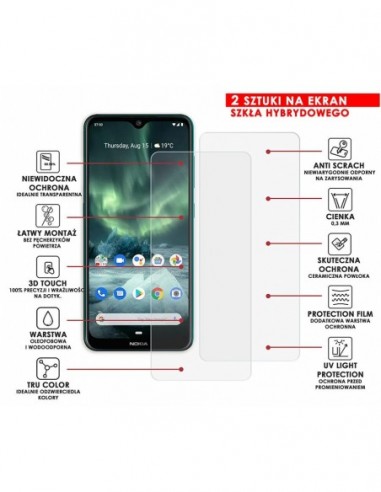 PANCERNE SZKŁO HYBRYDOWE NOKIA 7.2