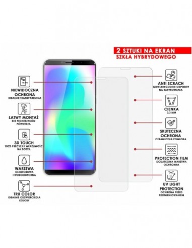 PANCERNE SZKŁO HYBRYDOWE CUBOT X19
