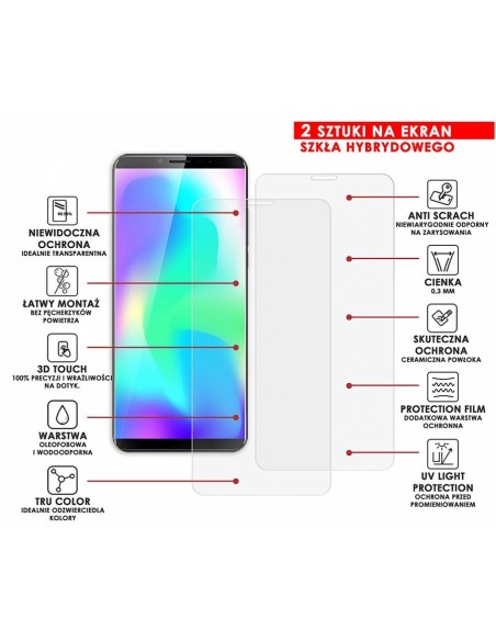 PANCERNE SZKŁO HYBRYDOWE CUBOT X19