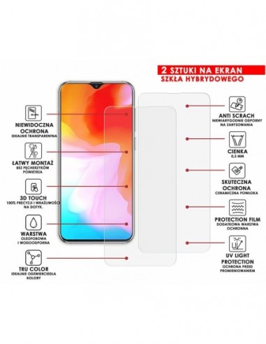 PANCERNE SZKŁO HYBRYDOWE CUBOT X20 PRO