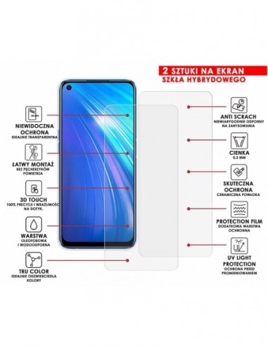 PANCERNE SZKŁO HYBRYDOWE REALME 6