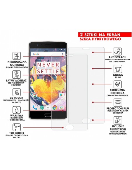 PANCERNE SZKŁO HYBRYDOWE ONEPLUS 3