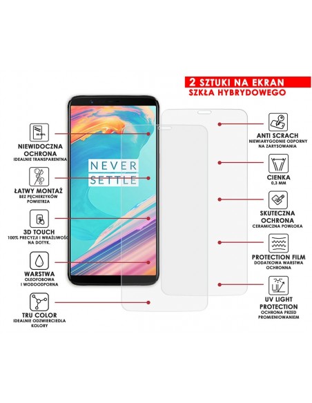PANCERNE SZKŁO HYBRYDOWE ONEPLUS 5T