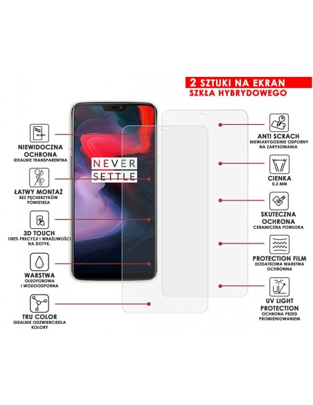 PANCERNE SZKŁO HYBRYDOWE ONEPLUS 6T