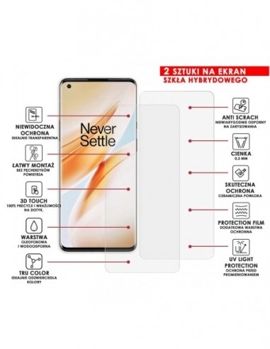 PANCERNE SZKŁO HYBRYDOWE ONEPLUS 8 PRO