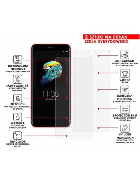 Etui premium skórzane, case na smartfon SAMSUNG GALAXY S9 PLUS. Skóra floater czerwona ze srebrną blaszką.