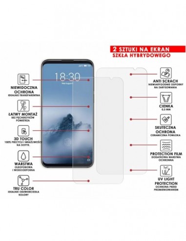 PANCERNE SZKŁO HYBRYDOWE MEIZU 16TH