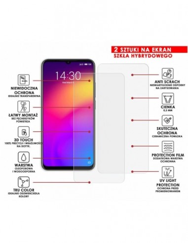PANCERNE SZKŁO HYBRYDOWE MEIZU NOTE 9 PANCERNE SZKŁO HYBRYDOWE MEIZU NOTE 9